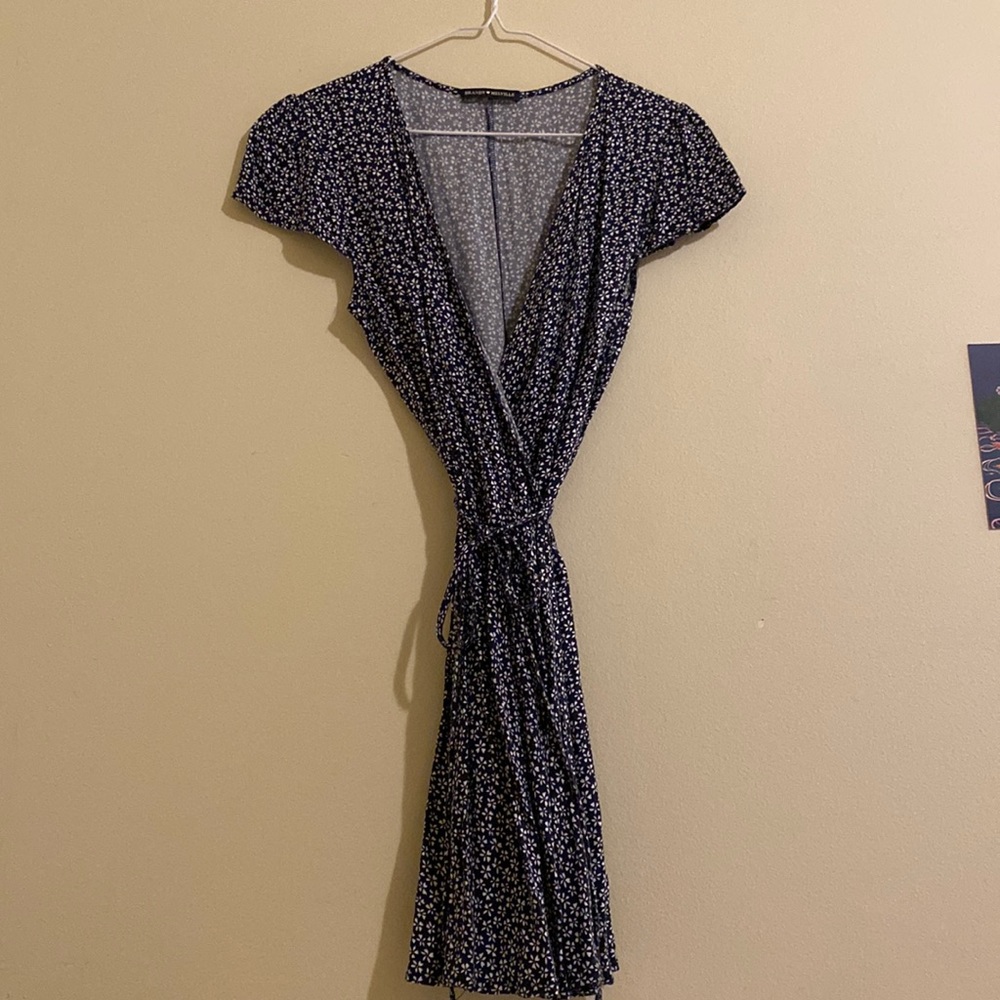 Brandy Melville Floral Wrap Dress